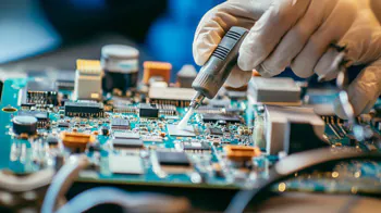 pulizia sicura di componenti elettronici
